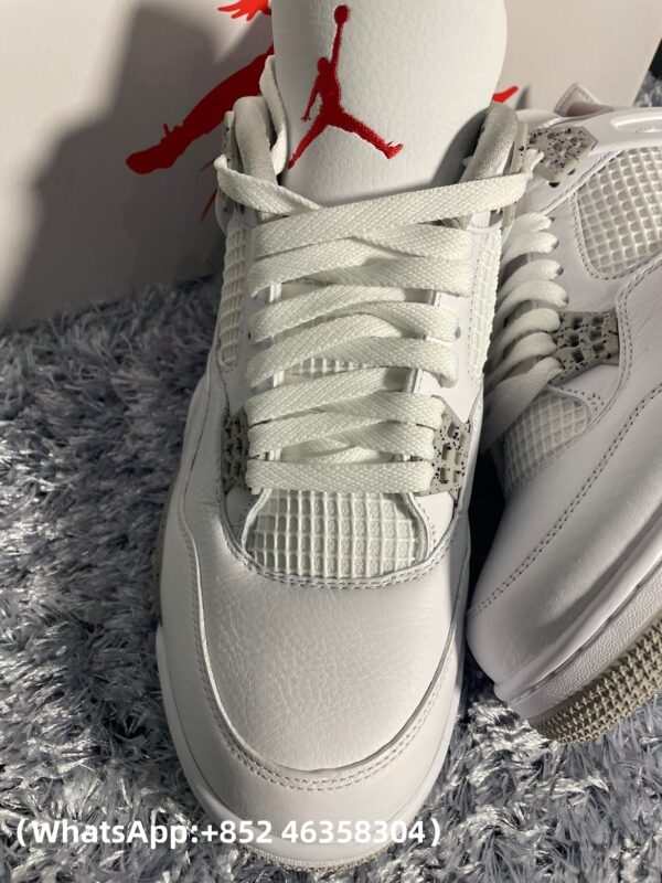 AAA+ Air Jordan 4 Retro White Oreo CT8527-100 Replica Sneakers – 1:1 Best Copy with In-Hand Photos