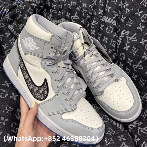 AAA+ Dior AJ1 High OG CN8607-002 Replica Sneakers - 1:1 Best Copy with In-Hand Photos