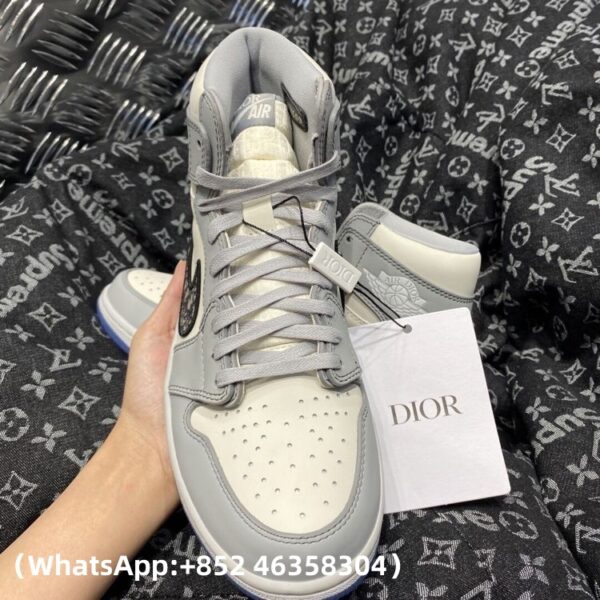 AAA+ Dior AJ1 High OG CN8607-002 Replica Sneakers - 1:1 Best Copy with In-Hand Photos