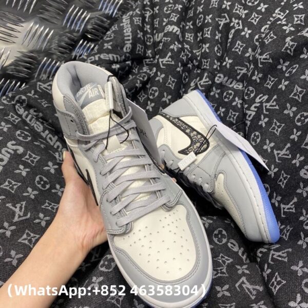 AAA+ Dior AJ1 High OG CN8607-002 Replica Sneakers - 1:1 Best Copy with In-Hand Photos