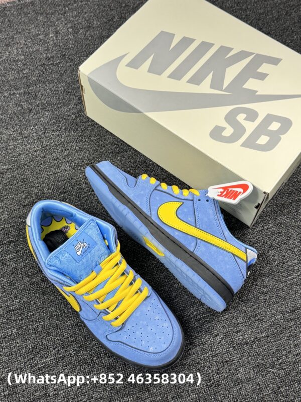 AAA+ The Powerpuff Girls x Nike SB Dunk Low “Bubbles” FZ8320-400 Replica Sneakers – 1:1 Best Copy with In-Hand Photos
