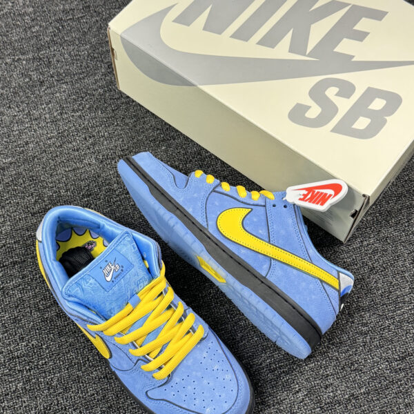 AAA+ The Powerpuff Girls x Nike SB Dunk Low “Bubbles” FZ8320-400 Replica Sneakers – 1:1 Best Copy with In-Hand Photos