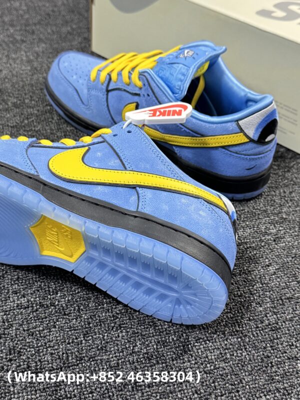 AAA+ The Powerpuff Girls x Nike SB Dunk Low “Bubbles” FZ8320-400 Replica Sneakers – 1:1 Best Copy with In-Hand Photos