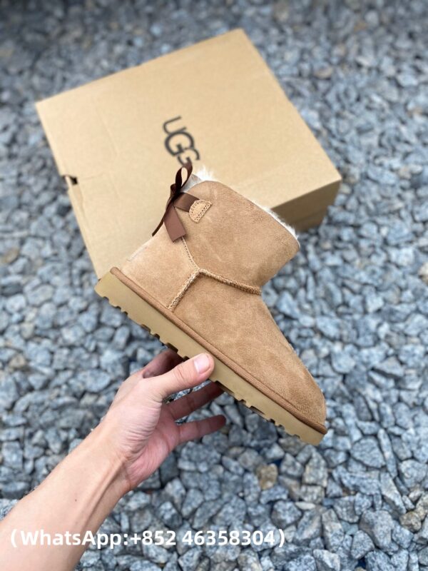 AAA+ UGG Women's Mini Bailey Bow II 1016501 Replica Sneakers – 1:1 Best Copy with In-Hand Photos