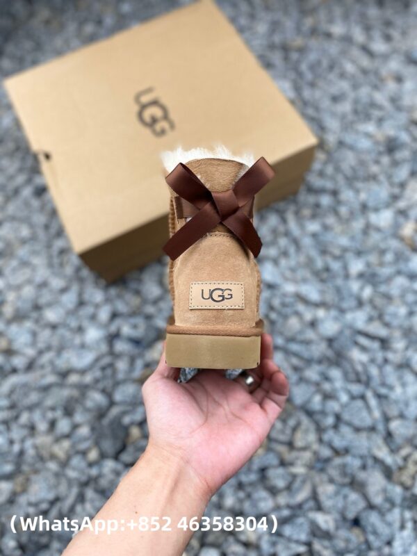 AAA+ UGG Women's Mini Bailey Bow II 1016501 Replica Sneakers – 1:1 Best Copy with In-Hand Photos