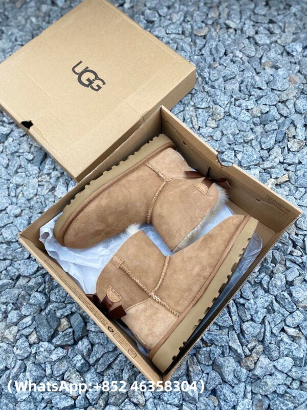 AAA+ UGG Women's Mini Bailey Bow II 1016501 Replica Sneakers – 1:1 Best Copy with In-Hand Photos