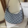 AAA+ Celine Ava Bag IN Triomphe Canvas and calfskin Replica | 1:1 Copy with In-Hand Pics