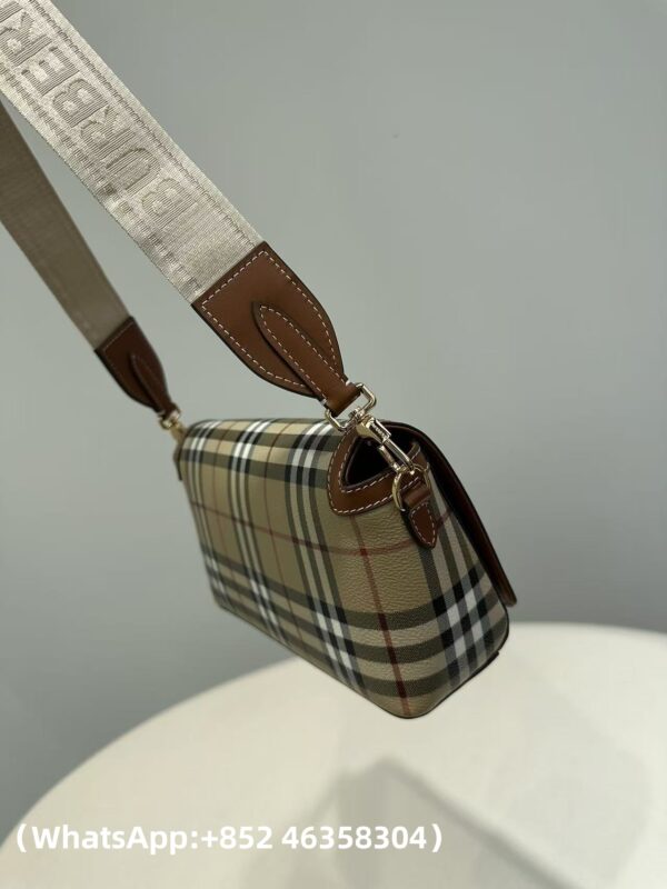 AAA+ Burberry Top Handle Note Bag Replica | 1:1 Copy with In-Hand Pics