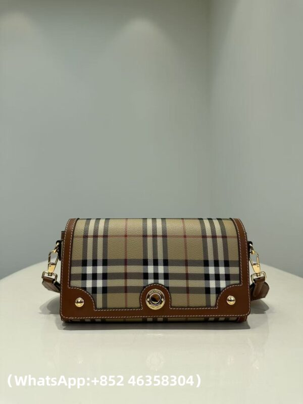 AAA+ Burberry Top Handle Note Bag Replica | 1:1 Copy with In-Hand Pics