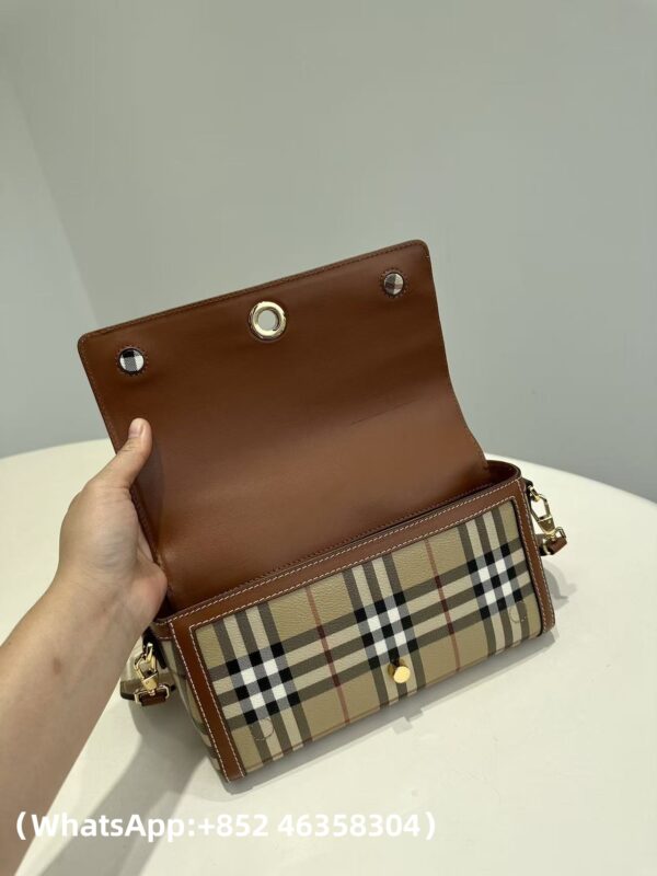 AAA+ Burberry Top Handle Note Bag Replica | 1:1 Copy with In-Hand Pics