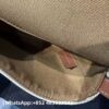 AAA+ CELINE Mini Besace IN Triomphe Canvas and calfskin Replica | 1:1 Copy with In-Hand Pics