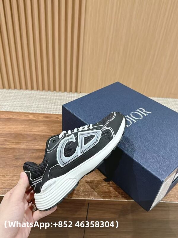 AAA+ Dior B30 Countdown Black Sneaker Replica Sneaker – 1:1 Best Copy with In-Hand Photos