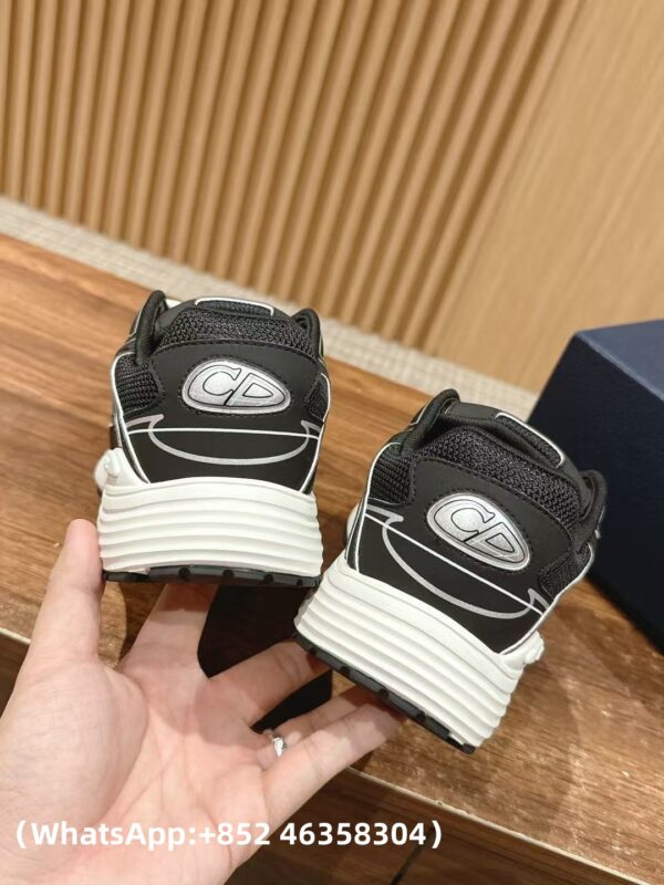 AAA+ Dior B30 Countdown Black Sneaker Replica Sneaker – 1:1 Best Copy with In-Hand Photos