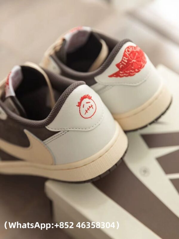 AAA+ Travis Scott x Air Jordan 1 Low Reverse Mocha DM7866-162 Replica Sneakers – 1:1 Best Copy with In-Hand Photos