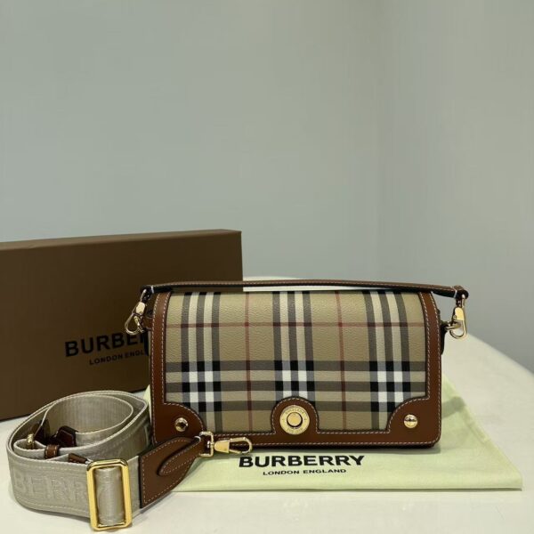 AAA+ Burberry Top Handle Note Bag Replica | 1:1 Copy with In-Hand Pics