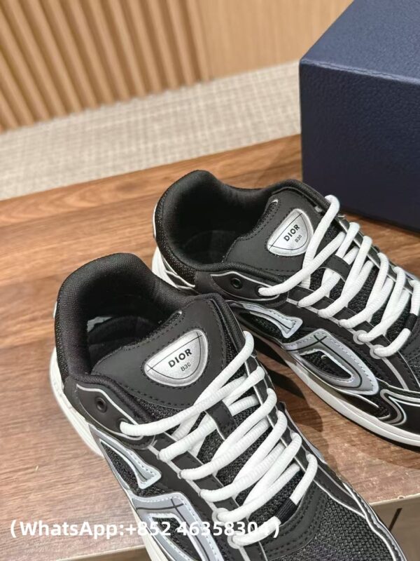 AAA+ Dior B30 Countdown Black Sneaker Replica Sneaker – 1:1 Best Copy with In-Hand Photos