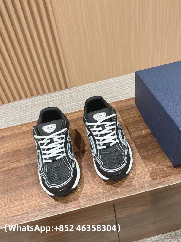 AAA+ Dior B30 Countdown Black Sneaker Replica Sneaker – 1:1 Best Copy with In-Hand Photos