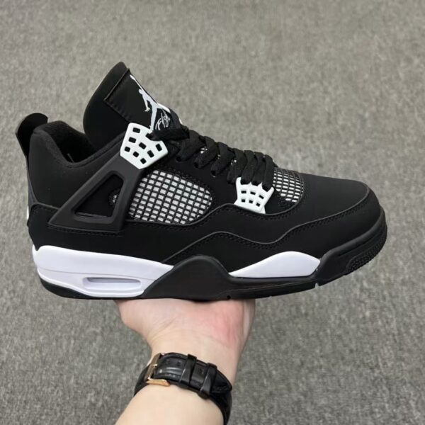 AAA+ Jordan 4 Retro 'White Thunder' FQ8138 001 Replica Sneakers – 1:1 Best Copy with In-Hand Photos