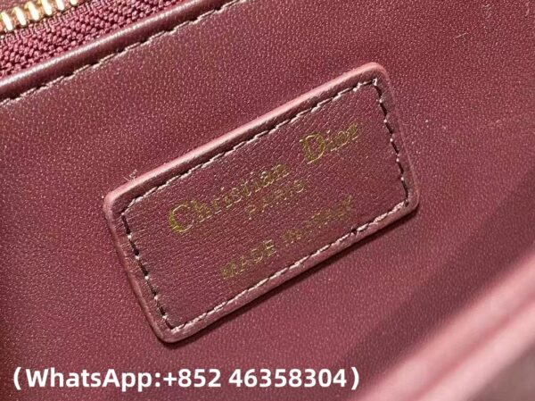 AAA+ Dior My Dior Top Handle Bag Cannage Lambskin Replica | 1:1 Copy with In-Hand Pics