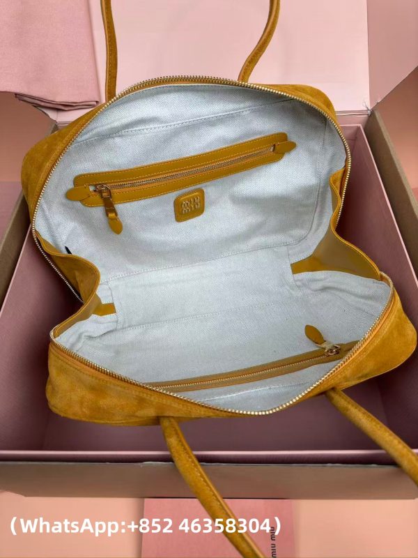 Miu Miu Suede Beau bag Replica Bags