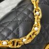 AAA+ Dior Mini Dior Jolie Top Handle Bag Black Cannage Calfskin Replica | 1:1 Copy with In-Hand Pics