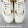 AAA+ Wmns Jordan 4 Retro 'Metallic Gold' AQ9129 170 Replica Sneakers – 1:1 Best Copy with In-Hand Photos