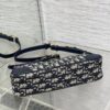 AAA+ Dior 30 Montaigne Wanderlust Mini Bag Bule Dior Oblique Jacquard and Smooth Calfskin Replica | 1:1 Copy with In-Hand Pics