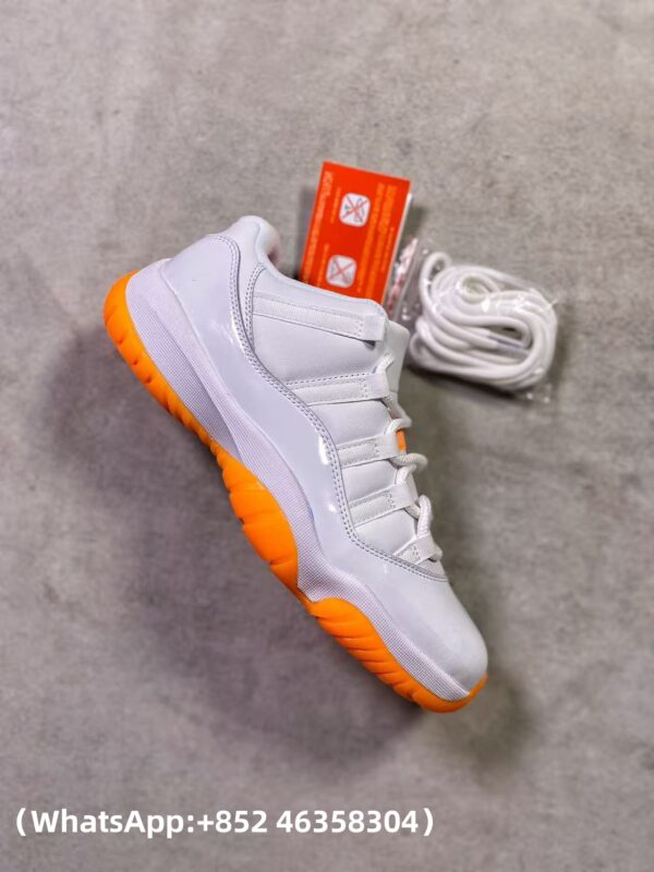 AAA+ Wmns Jordan 11 Retro Low 'Bright Citrus' Replica Sneakers – 1:1 Best Copy with In-Hand Photos