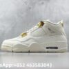 AAA+ Wmns Jordan 4 Retro 'Metallic Gold' AQ9129 170 Replica Sneakers – 1:1 Best Copy with In-Hand Photos