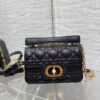 AAA+ Dior Mini Dior Jolie Top Handle Bag Black Cannage Calfskin Replica | 1:1 Copy with In-Hand Pics