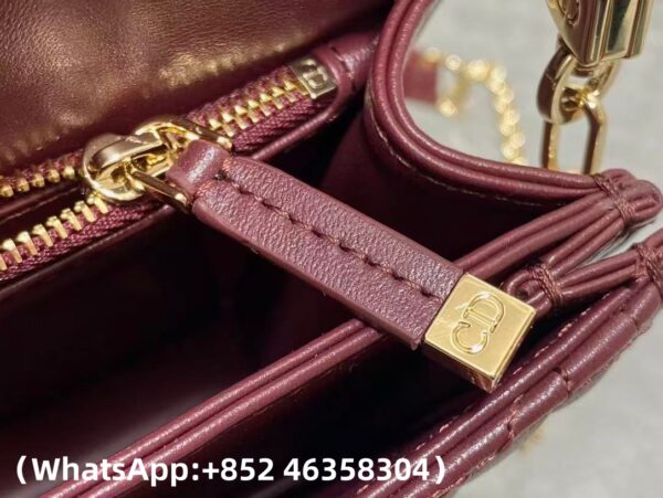 AAA+ Dior My Dior Top Handle Bag Cannage Lambskin Replica | 1:1 Copy with In-Hand Pics