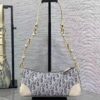 AAA+ Dior 30 Montaigne Wanderlust Mini Bag Dior Oblique Jacquard and Smooth Calfskin Replica | 1:1 Copy with In-Hand Pics