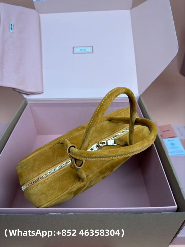 Miu Miu Suede Beau bag Replica Bags