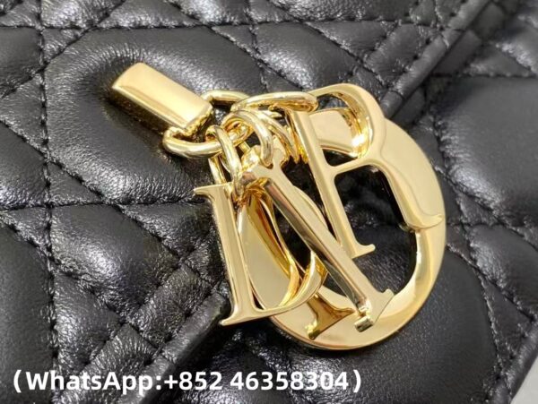 AAA+ Dior My Dior Top Handle Bag Cannage Lambskin Replica | 1:1 Copy with In-Hand Pics