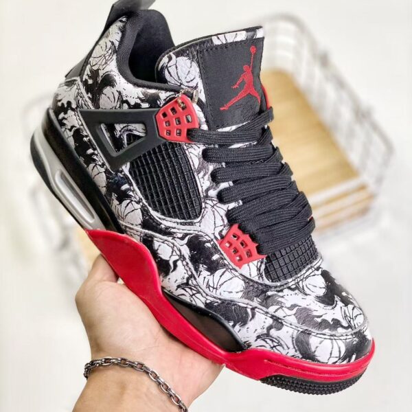 AAA+ Jordan 4 Retro 'Tattoo' BQ0897 006 Replica Sneakers – 1:1 Best Copy with In-Hand Photos