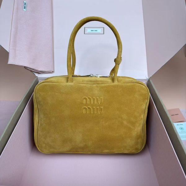 Miu Miu Suede Beau bag Replica Bags