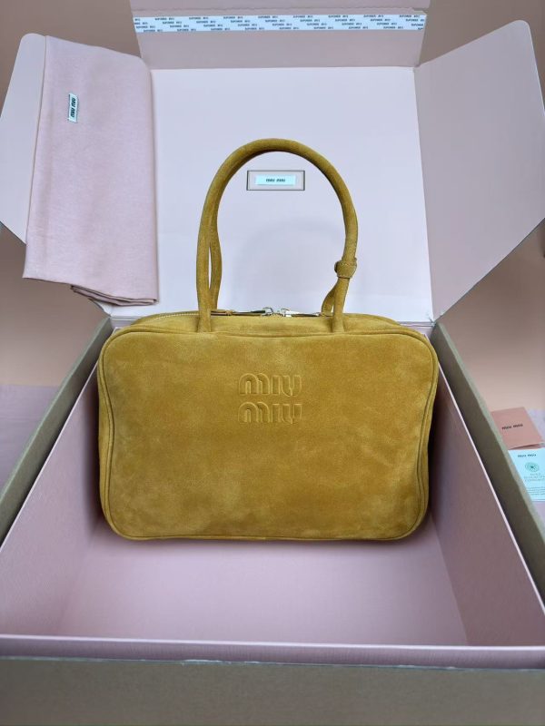 Miu Miu Suede Beau bag Replica Bags