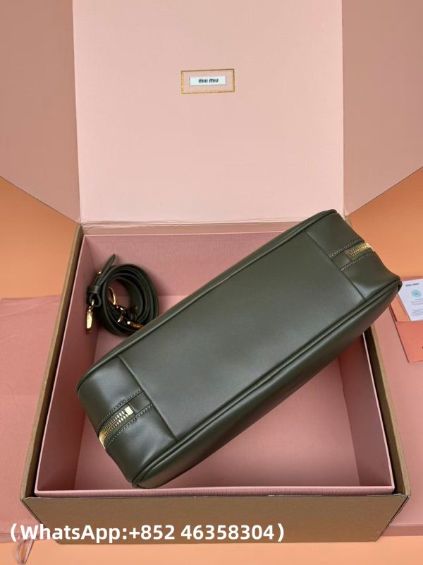 Miu Miu Beau leather top-handle bag Replica Bags