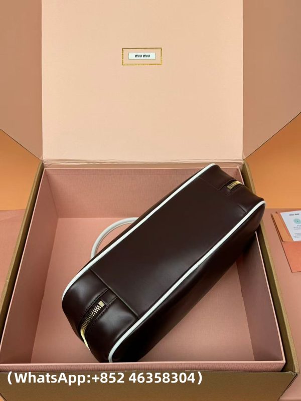 Miu Miu Beau Leather Bag Replica Bags