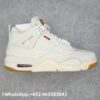 AAA+ Levi's x Jordan 4 Retro 'White Denim' AO2571 100 Replica Sneakers – 1:1 Best Copy with In-Hand Photos