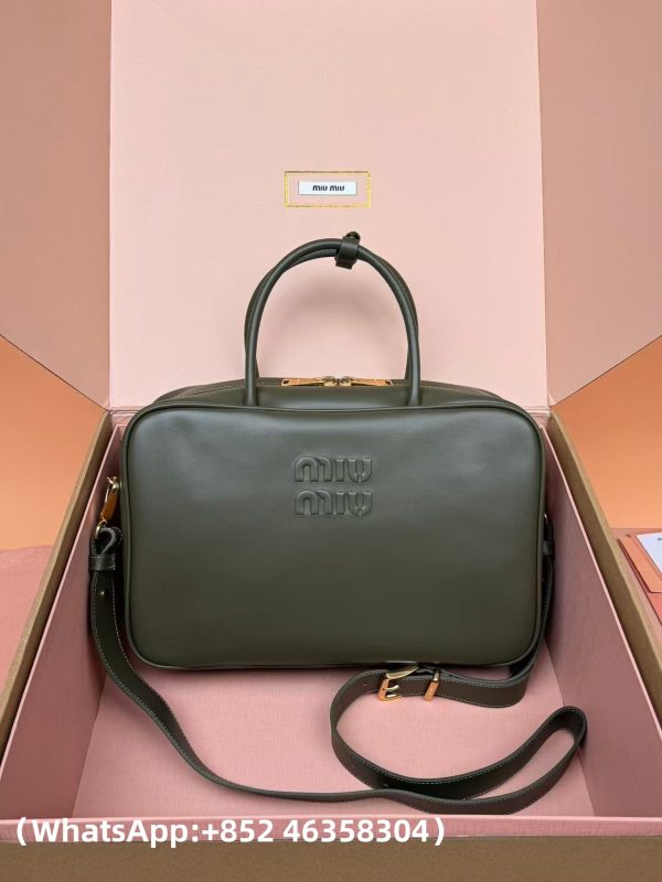 Miu Miu Beau leather top-handle bag Replica Bags