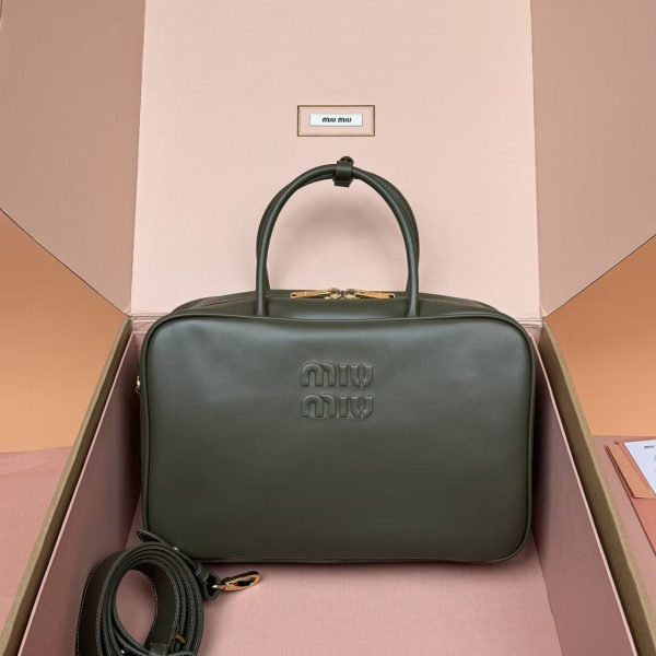 Miu Miu Beau leather top-handle bag Replica Bags