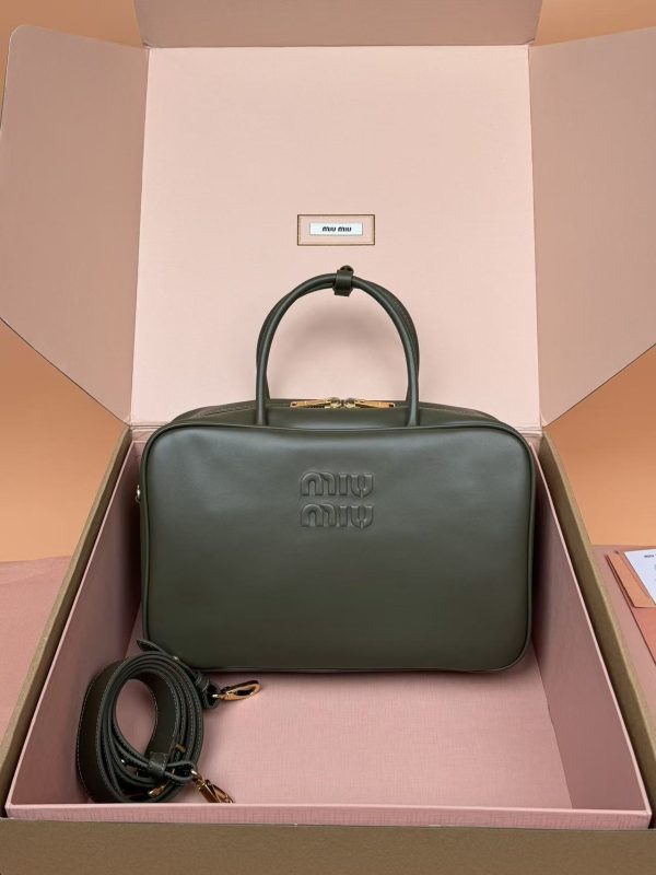 Miu Miu Beau leather top-handle bag Replica Bags