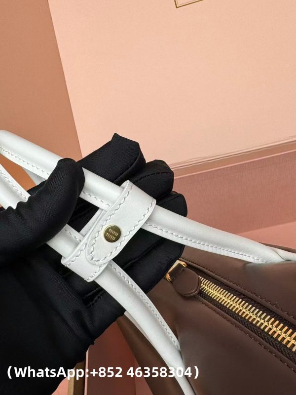 Miu Miu Beau Leather Bag Replica Bags
