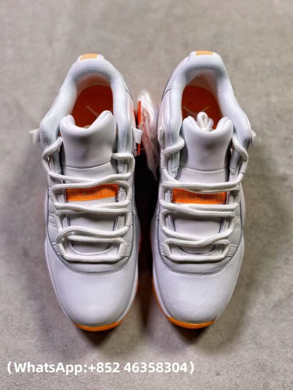 AAA+ Wmns Jordan 11 Retro Low 'Bright Citrus' Replica Sneakers – 1:1 Best Copy with In-Hand Photos