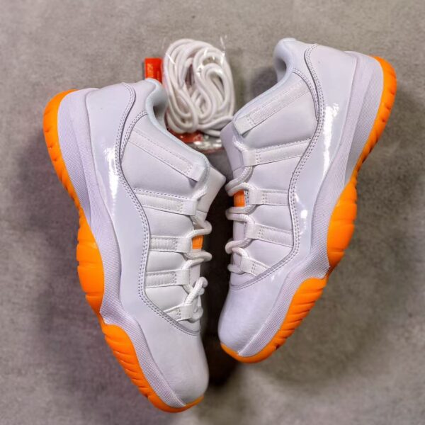 AAA+ Wmns Jordan 11 Retro Low 'Bright Citrus' Replica Sneakers – 1:1 Best Copy with In-Hand Photos