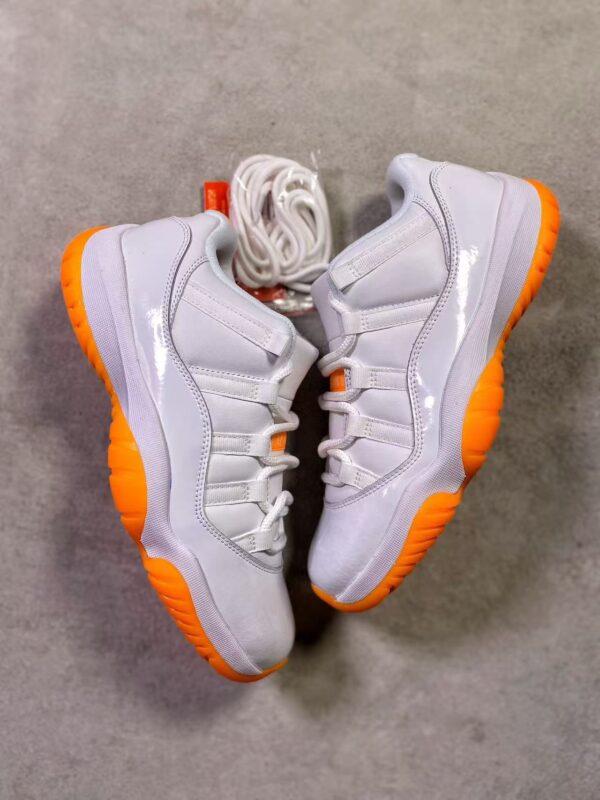 AAA+ Wmns Jordan 11 Retro Low 'Bright Citrus' Replica Sneakers – 1:1 Best Copy with In-Hand Photos