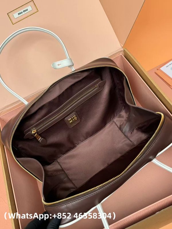 Miu Miu Beau Leather Bag Replica Bags