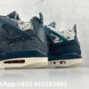 AAA+ Jordan 4 Retro SE 'Sashiko' CW0898 400 Replica Sneakers – 1:1 Best Copy with In-Hand Photos