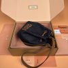 Miu Miu Denim And Leather Bucket Bag Replica Bags